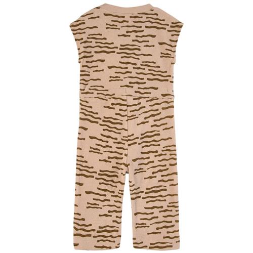 Se MAINIO Gentle Sea Terry Jumpsuit Doeskin | Beige | 74/80 cm ved Babyshop