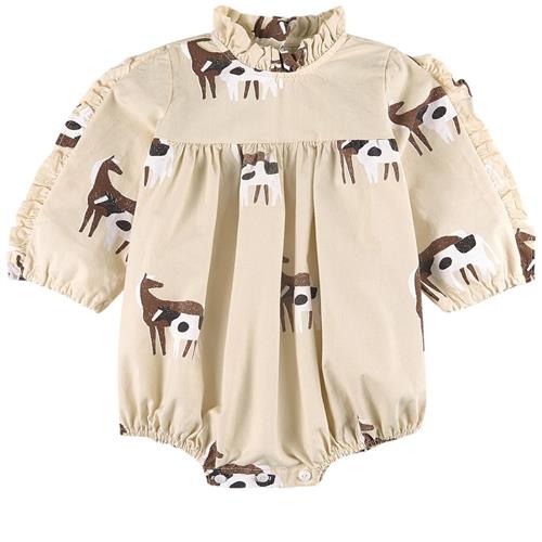 Se Yellowpelota Valley Print By YP Romper Cremefarvet |  | 3 years ved Babyshop