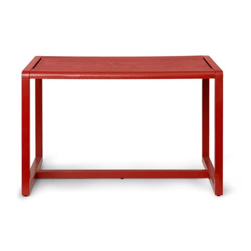 Se ferm LIVING Little Architect Bord Poppy Red | Rød | 3-6 ved Babyshop