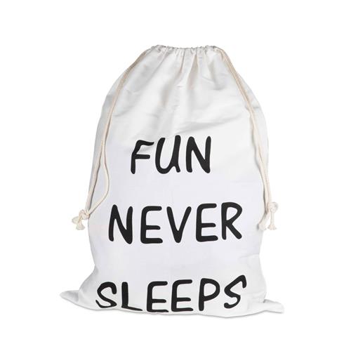 Se JOX Fun Never Sleeps Opbevaringspose Hvid | Hvid | 0 ved Babyshop