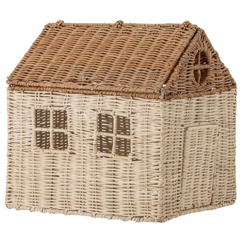 Bloomingville Sigga Dollhouse Opbevaringsæske Nature | Beige | 0-3