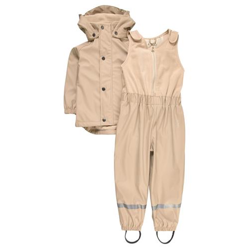 Se Kuling Ottawa Foret Genanvendt Regnsæt Sand | Beige | 110/116 cm ved Babyshop