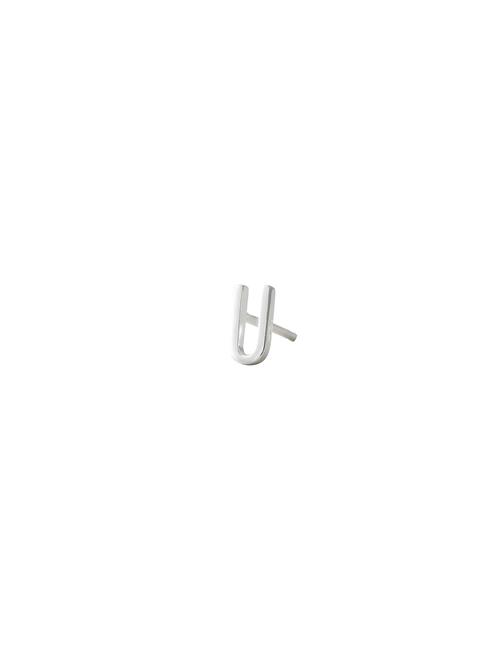 Earring Studs Archetypes, A-Z Design Letters Silver
