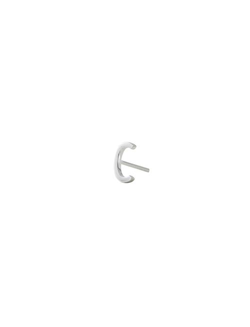 Earring Studs Archetypes, A-Z Design Letters Silver