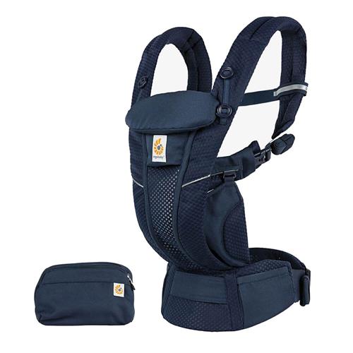 Se Ergobaby Omni Breeze Bæresele Midnight Blue | Blå | 0-3 ved Babyshop