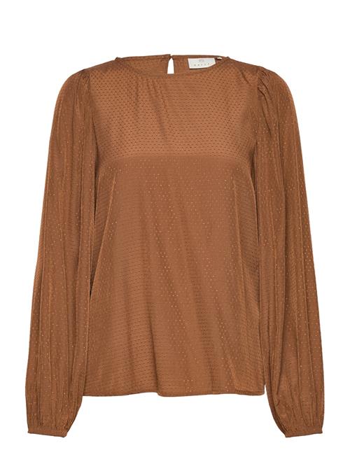 Kaffe Kacatia Blouse Kaffe Brown