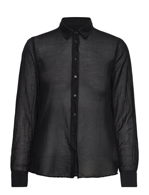 GANT D1. Icon G Cot Silk Shirt GANT Black