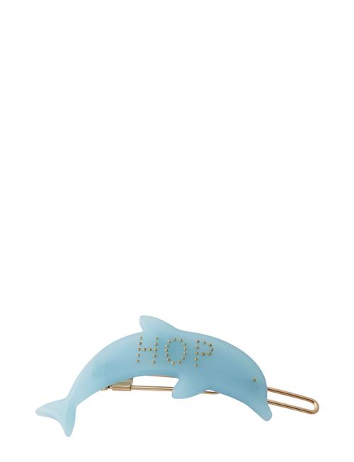 Design Letters Iconic Hair Clip Dolphin Design Letters Blue