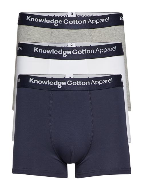 Knowledge Cotton Apparel 3-Pack Underwear - Gots/Vegan Knowledge Cotton Apparel Patterned