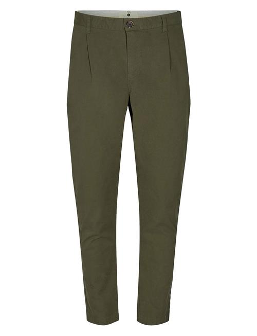 Akjulius Cotton Pleat Pant Anerkjendt Khaki