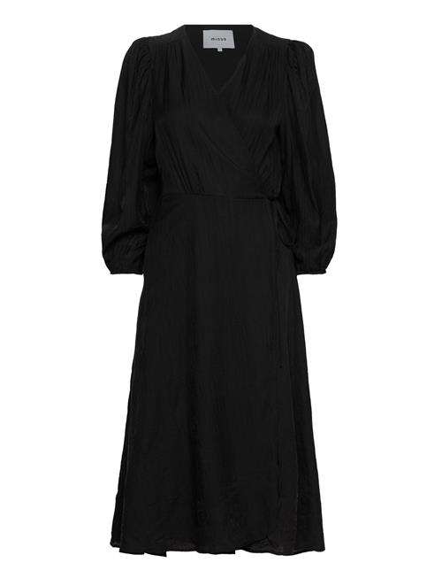 Josia Wrap Dress Minus Black