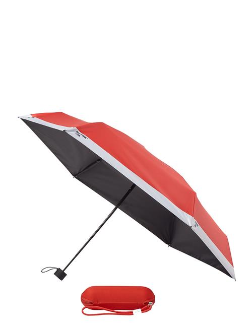 PANTONE Umbrella Folding In Carry Case PANT Red