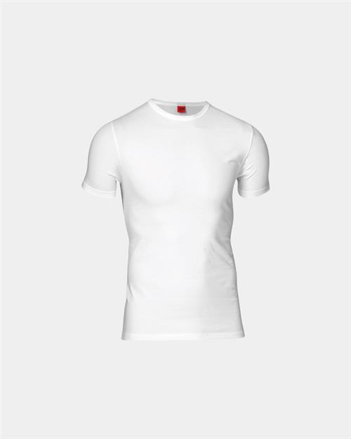 "Black or white" t-shirt o-neck | Bomuld | Hvid