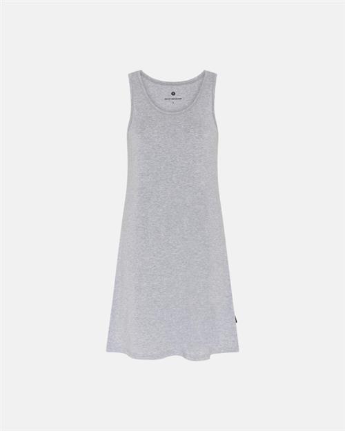 Kjole med brede stropper | Bambusviskose | Grå