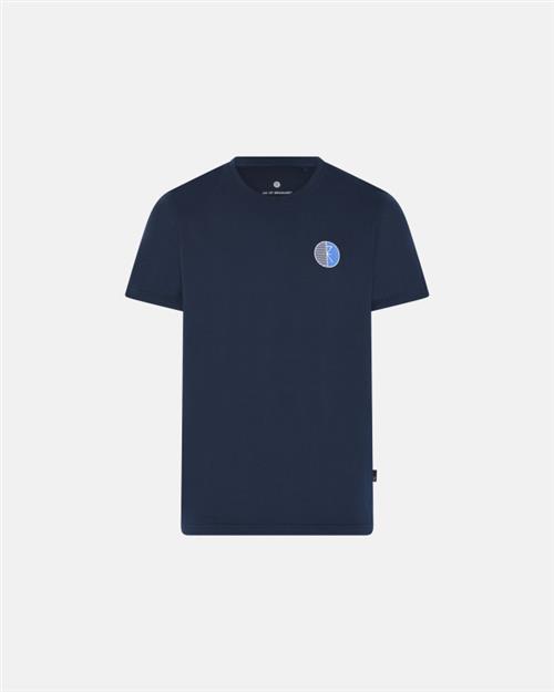 T-shirt o-neck | 100 økologisk bomuld | Navy