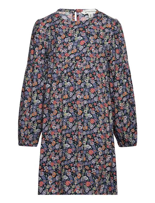 Tom Tailor All Over Printed Dress With Flowers Tom Tailor Patterned