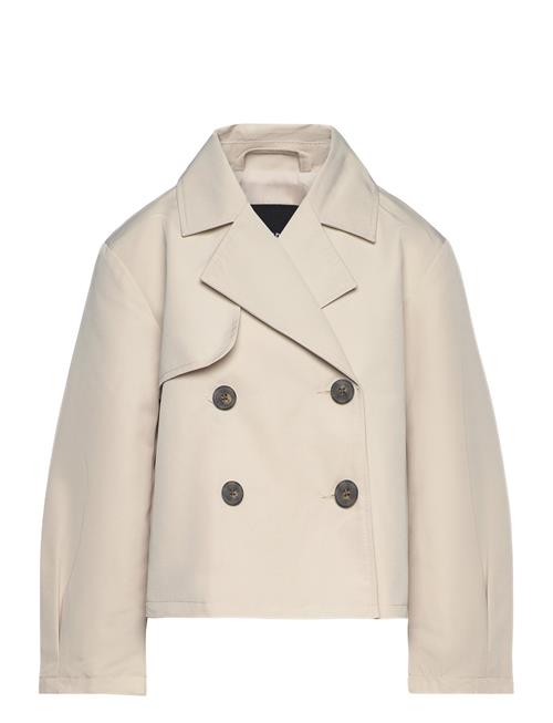 LMTD Nlfmata Short Trenchcoat LMTD Cream