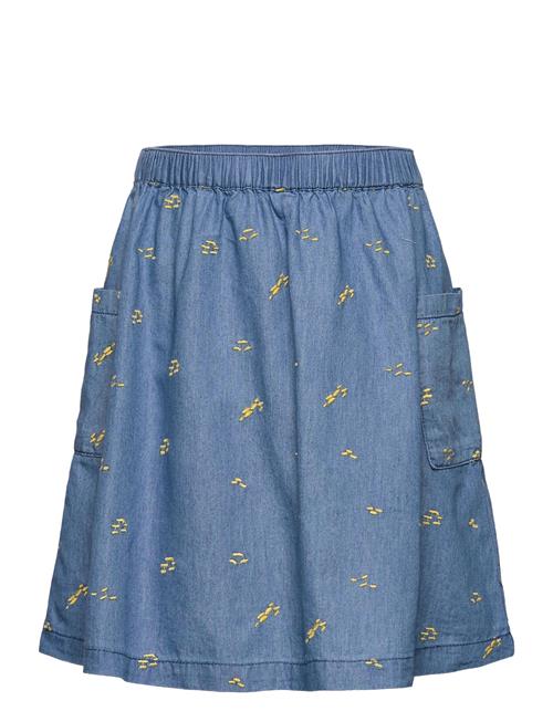 Sgdizzy Chambray Skirt Soft Gallery Blue