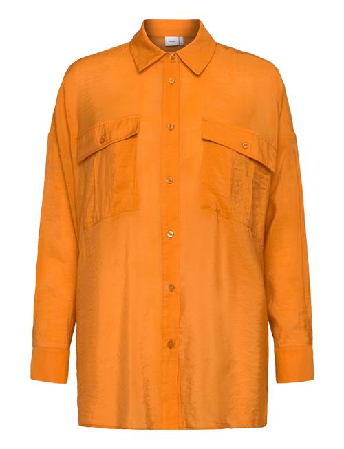 Nümph Nuelinam Ls Shirt Nümph Orange