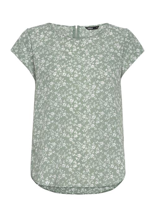 Onlvic S/S Aop Top Noos Ptm ONLY Green