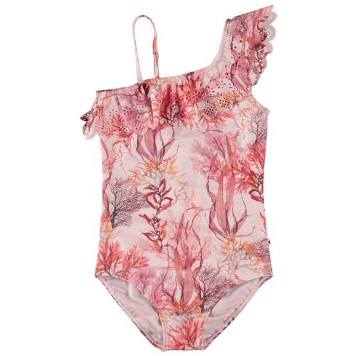 Se Molo Net Badedragt Coral Flower | Lyserød | 158 cm ved Babyshop