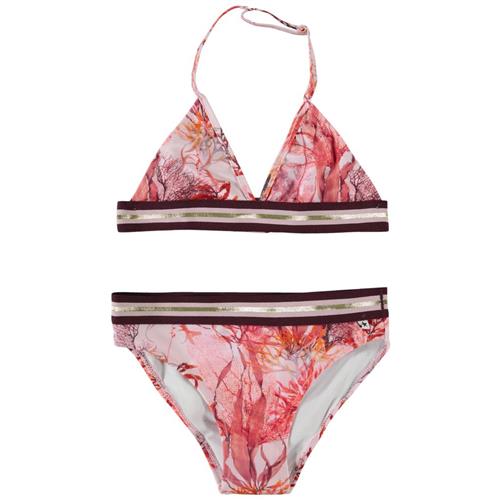 Se Molo Nicoletta Bikini Coral Flower | Lyserød | 158/164 cm ved Babyshop