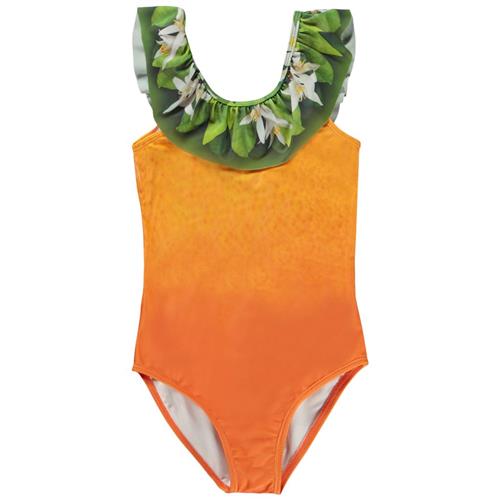 Se Molo Nika Badedragt Orange | Orange | 110 cm ved Babyshop