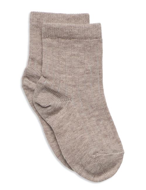 Cotton Rib Socks Mp Denmark Brown