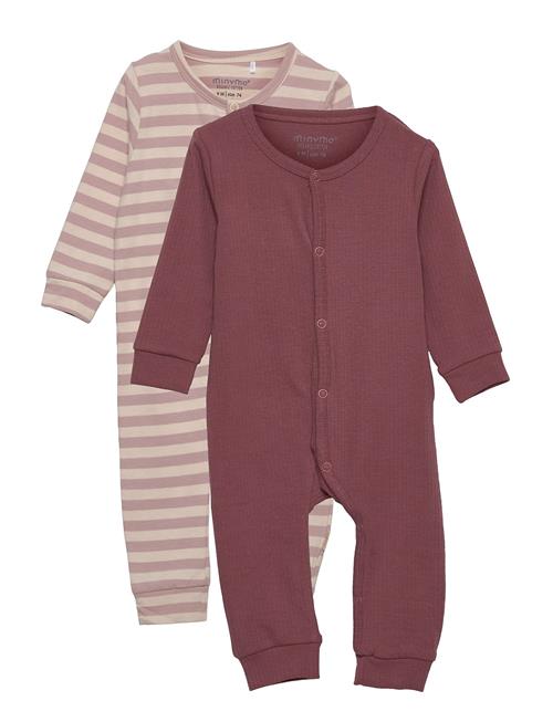 Minymo Jumpsuit Ls Minymo Patterned