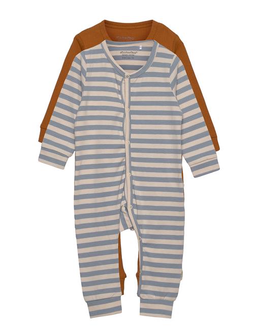 Se Minymo Jumpsuit Ls Minymo Patterned ved Booztlet