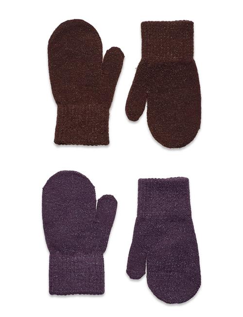 CeLaVi Magic Glitter Mittens 2-Pack CeLaVi Brown