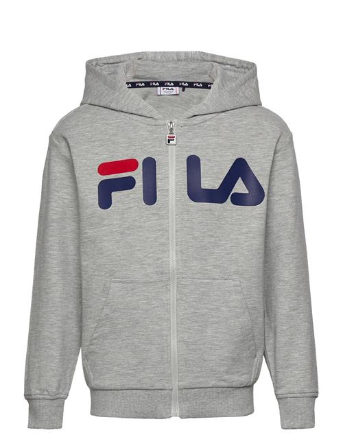 Balge Classic Logo Zip Hoody FILA Grey