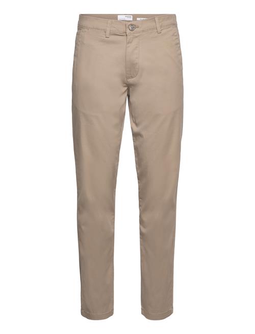 Se Selected Homme Slh196-Straight-New Miles Flex Pant Noos Selected Homme Grey ved Booztlet