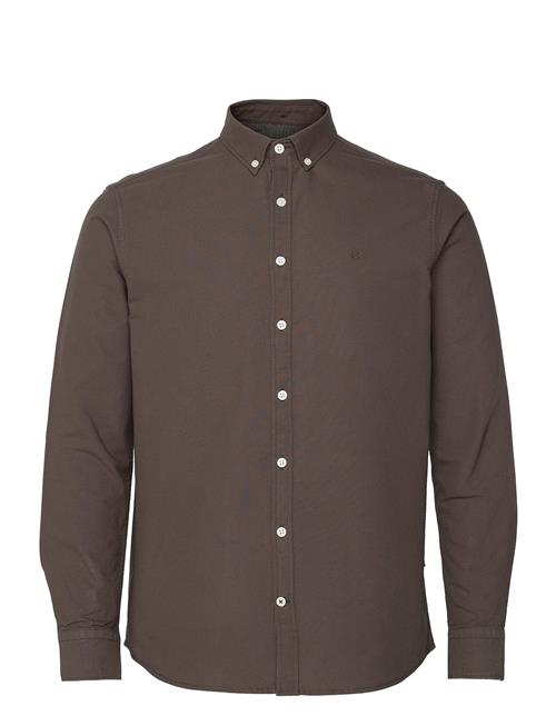 Kronstadt Johan Oxford Washed Shirt Kronstadt Brown