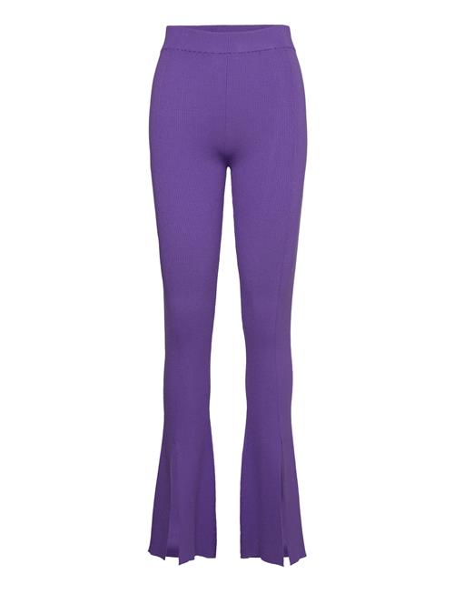 Dense Knit Slit Pants REMAIN Birger Christensen Purple