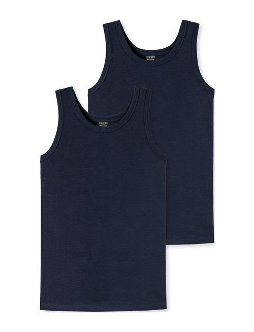 Se Schiesser Tank Top Schiesser Blue ved Booztlet