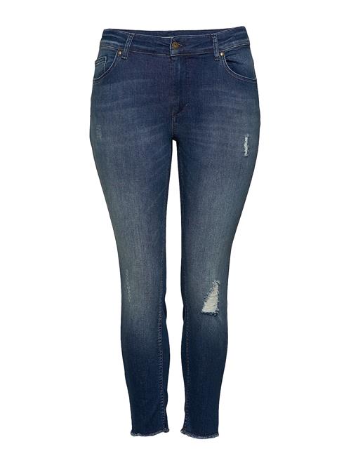 Carwilly Reg Skinny Ank Jeans Mbd Noos ONLY Carmakoma Blue