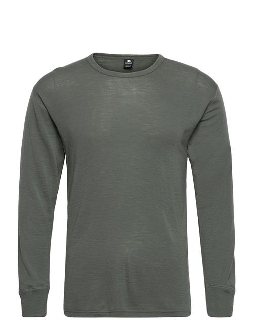 Dovre Dovre Wool Long Sleeved T-Shir Dovre Green