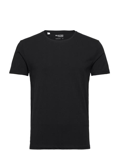 Slhael Ss O-Neck Tee B Selected Homme Black