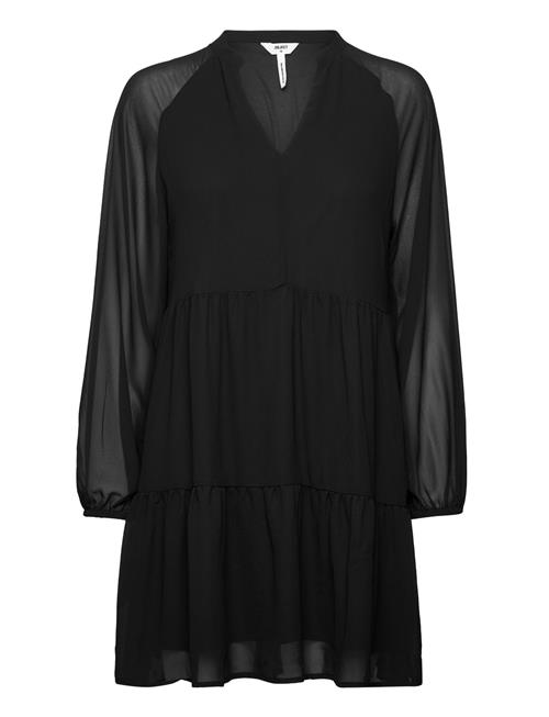 Object Objmila Gia L/S Dress Noos Object Black