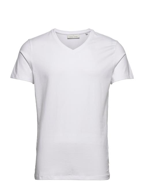 Se Casual Friday Cflincoln V-Neck Tee Casual Friday White ved Booztlet