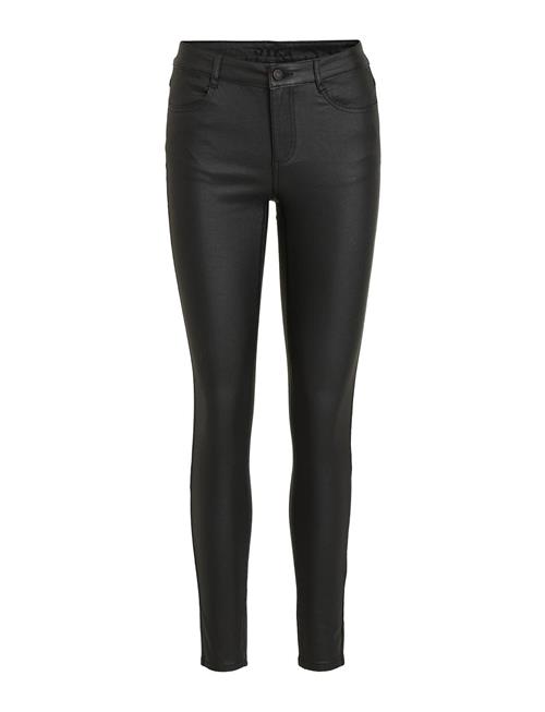 Vicommit Coated Rwsk New Pant Vila Black