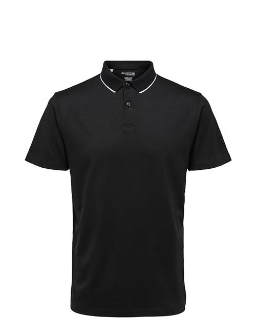 Selected Homme Slhleroy Ss Polo Noos Selected Homme Black