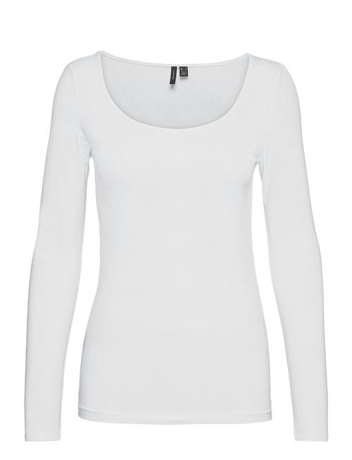 Vero Moda Vmmaxi My Ls Soft Uneck Noos Vero Moda White