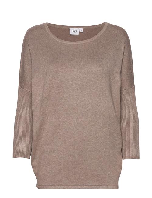 Saint Tropez A2561, Milasz R-Neck Pullover Saint Tropez Beige