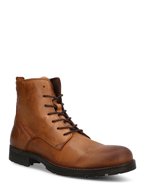 Jack & Jones Jfworca Leather Cognac Sn Jack & J S Brown