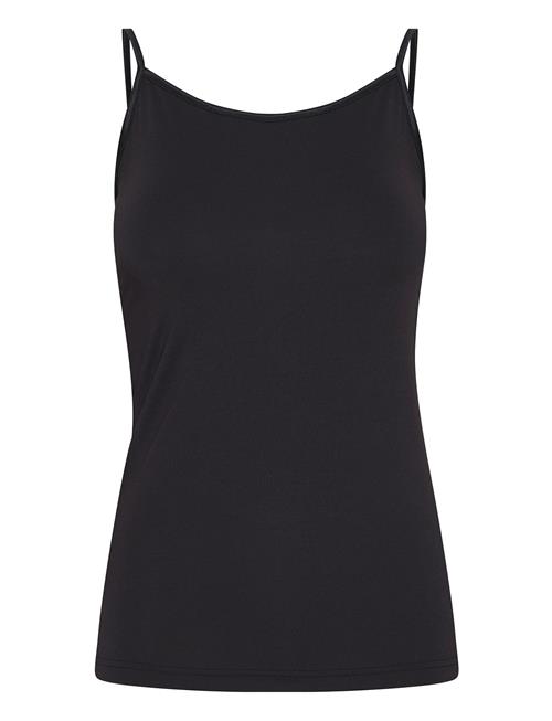 b.young Byiane Strap Top - B.young Black