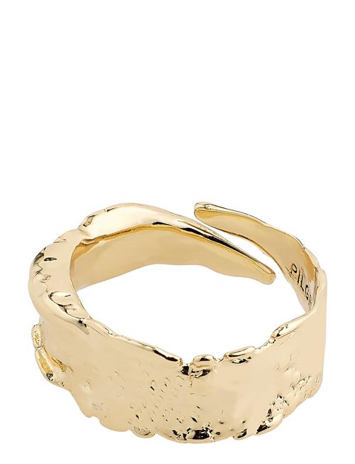 Bathilda Recycled Rustic Ring Pilgrim Gold