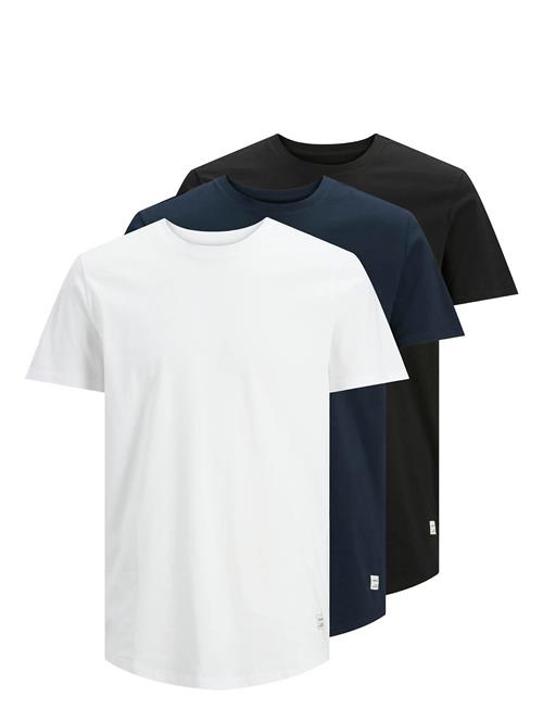 Jack & Jones Jjenoa Tee Ss Crew Neck 3Pk Mp Noos Jack & J S Black