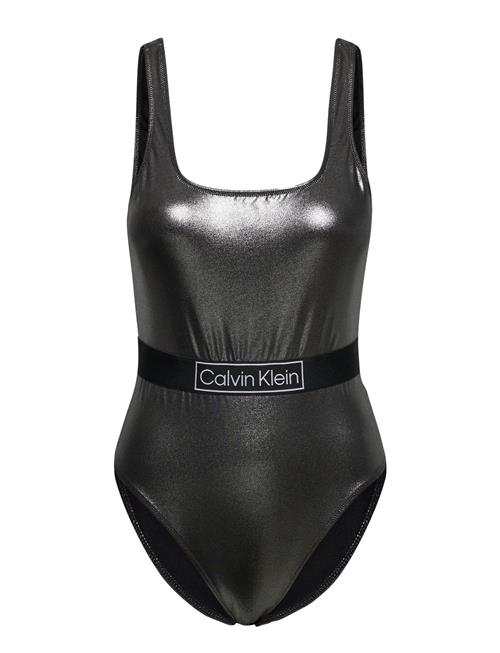 Calvin Klein Scoop Back Piece-Rp Calvin Klein Black